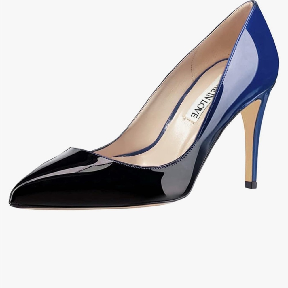 Joy in Love patent leather heels. 8 1/2 
Gently used, like brand new. sexy!